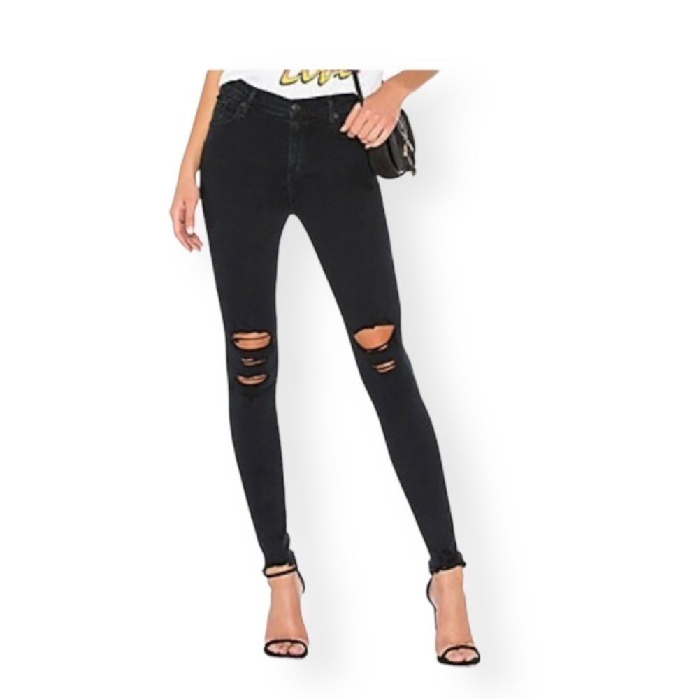 AGOLDE Sophie Hi Rise Skinny Jeans in Ruthless Size 28.